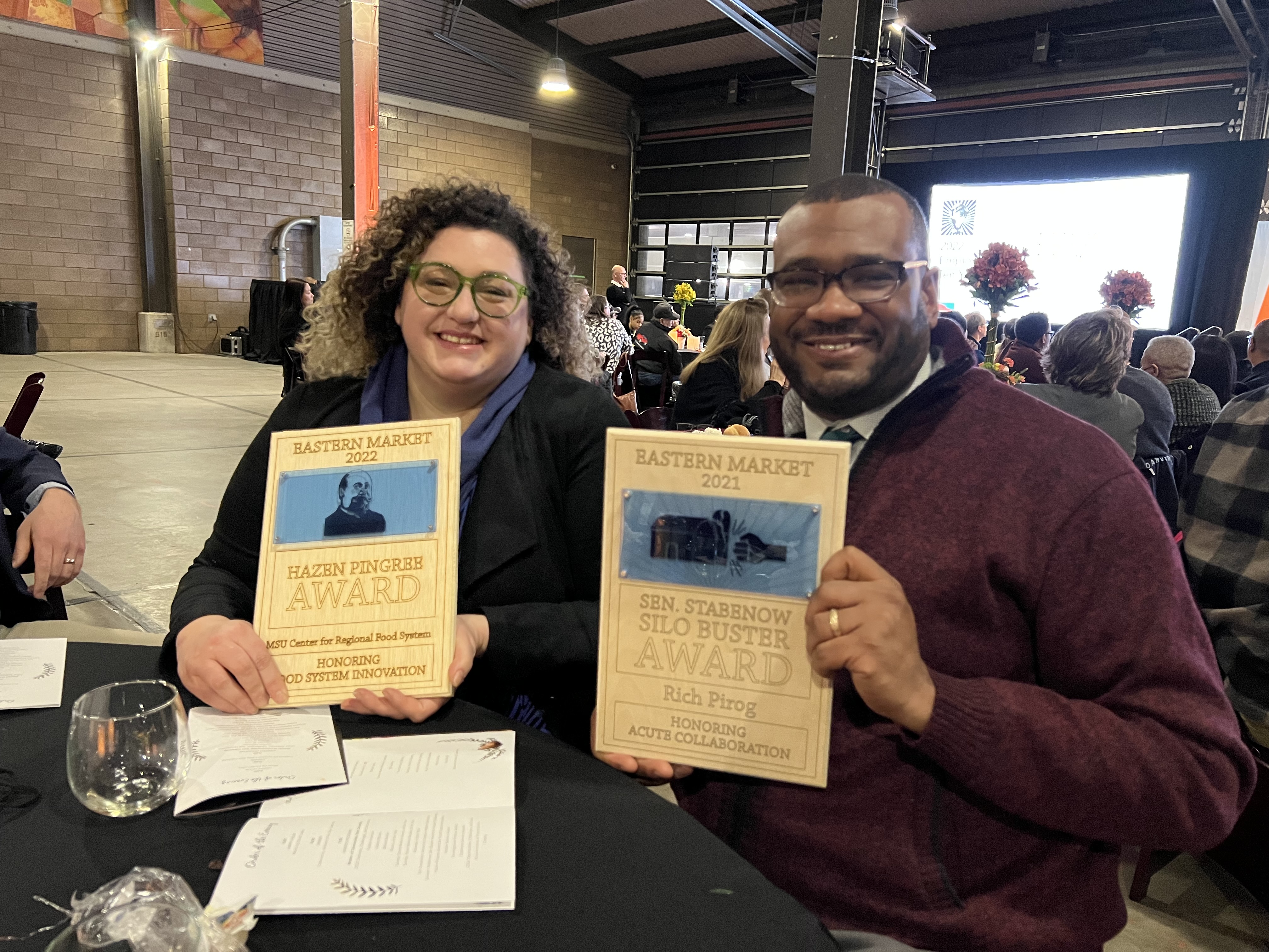 Lindsey and Jahi Eastern Market Award